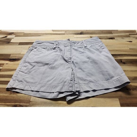 Tommy‎ Hilfiger Janie Fit Khaki Casual Shorts Flap Pockets Women Size 8 Short - Picture 1 of 10